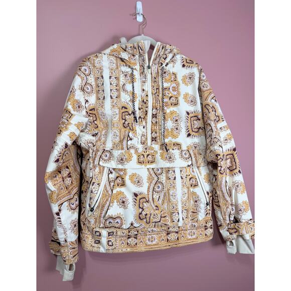 Free People Movement Alpine Glow Ski Pullover Hooded Jacket Size Large - Picture 4 of 8